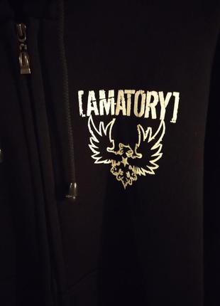 Утепленное худи amatory zip6 фото