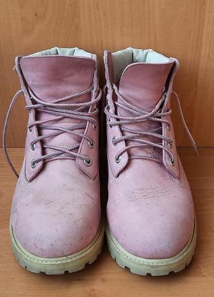 Жіночі шкіряні черевики/женские кожаные ботинки timberland