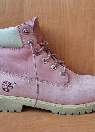 Жіночі шкіряні черевики/женские кожаные ботинки timberland