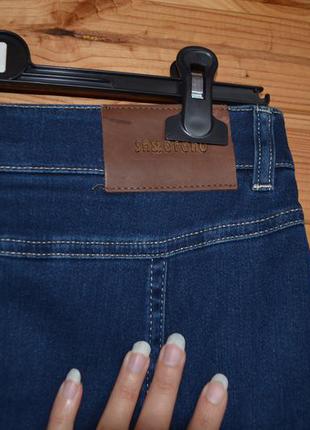 Роскошная джинсовая юбка sassofono с камнями и богатым декором!9 фото
