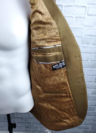 Мужской пиджак из вареной шерсти7 фото