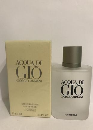 Туалетная вода acqua di gio