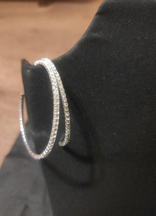 Серьги кольца