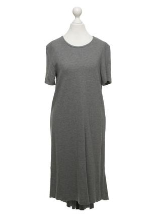 Платье серое из вискозы / размер м / cos