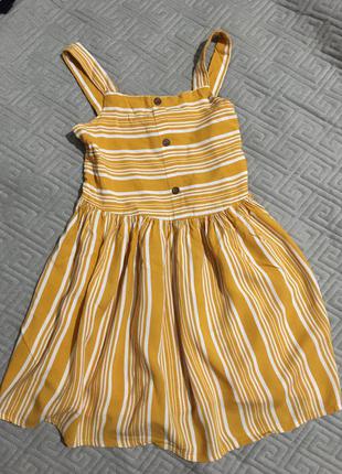 Легенькое платье на девочку 6-7 лет