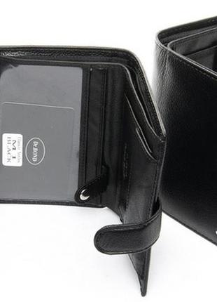 Мужской кожаный кошелек портмоне dr. bond под документы2 фото