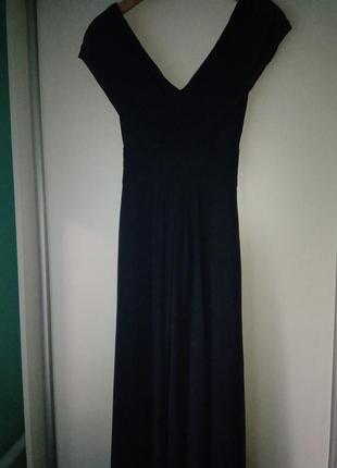 Длинное вечернее платье 👗 в пол с поясом1 фото