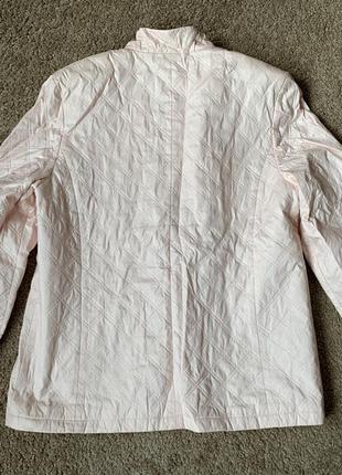 Куртка демисезонная , легкая нежно-розовая baronia. состояние новой6 фото