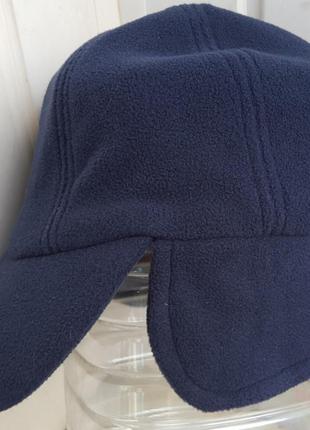 Кепка з захистом вух і потилиці navy fleece cap coopers