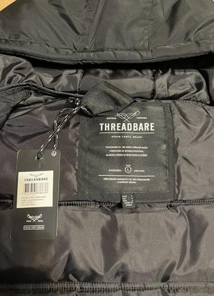 Куртка утеплена threadbare з капюшоном, нова4 фото