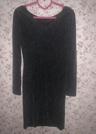 Платье с люрексом2 фото