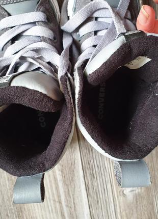 Хайтопы ботинки кеды еврозима утеплённые кожа идеал converse chuk taylor 28р9 фото