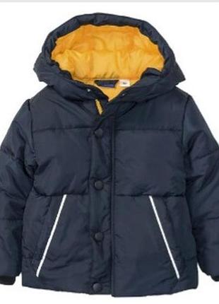 Куртка демисезонна синя lupilu р.86, 92см