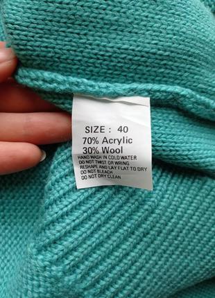 Ermeco international кофта винтаж австрия шерсть акрил рукава буфы.10 фото