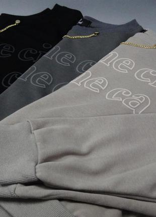 Женский реглан в черном цвете 2