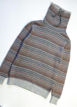 Классный шерстяной свитер с высоким горлом от we2 фото