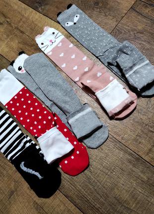 Гольфы гетры для девочки дівчинки 3-12лет носки шкарпетки высокие8 фото