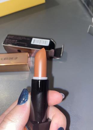 Realher moisturizing lipstick in never give up