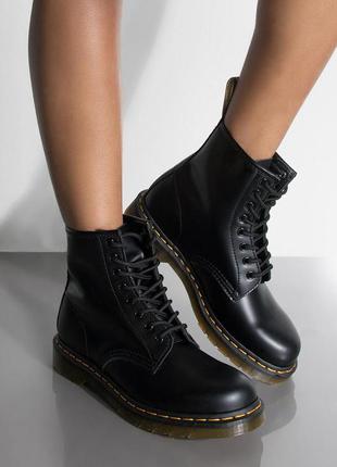 Dr. martens 1460. smooth black. оригінал