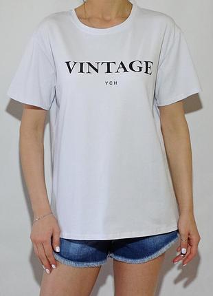 Женская футболка с надписью