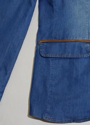 Пиджак чоловічий напів-приталенний під джинс3 фото
