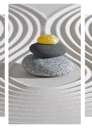 Модульна картина на полотні на стіну для інтер`єру/спальні/прихожої dk лінії 100х53 см (m3-t145)