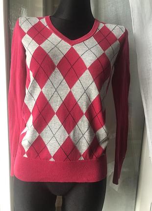 Хлопковый пуловер tommy hilfiger p.xs 2