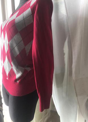 Хлопковый пуловер tommy hilfiger p.xs 9