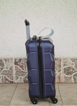 Надійний міцний валізу carbon turkey 🇹🇷 синій4 фото