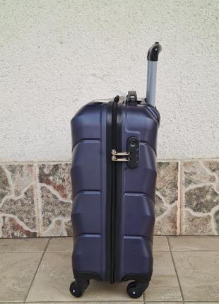 Надійний міцний валізу carbon turkey 🇹🇷 синій6 фото