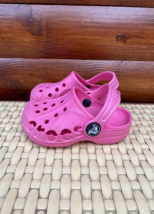 Crocs тапочки сандали оригинал крокс  детские 21 размер 22