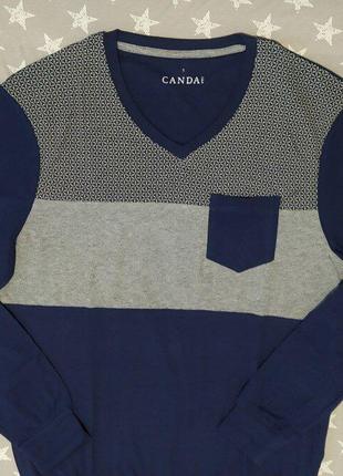 Трикотажна чоловіча піжама домашній костюм c&a canda німеччина, реглан штани4 фото