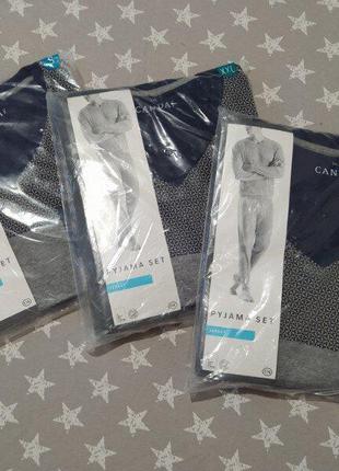 Трикотажна чоловіча піжама домашній костюм c&a canda німеччина, реглан штани5 фото