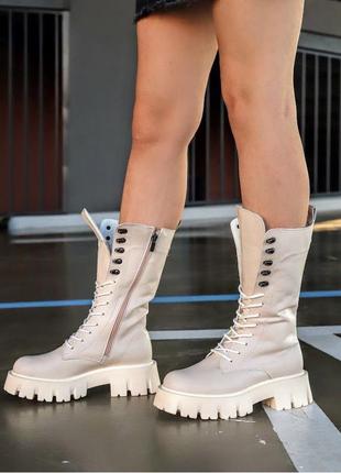 Ботиночки military натуральна шкіра 24 см