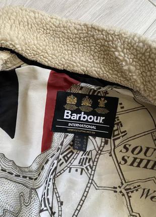 Красивая куртка косуха barbour6 фото