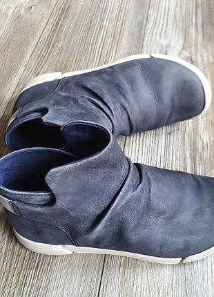 Хайтопы полусапожки кроссовки кожа деми clarks trigenic 37р