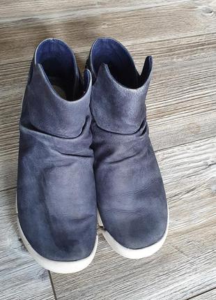 Хайтопы полусапожки кроссовки кожа деми clarks trigenic 37р2 фото