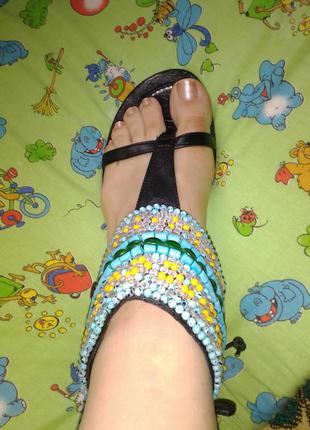 Стильные босоножки, натуральная кожа