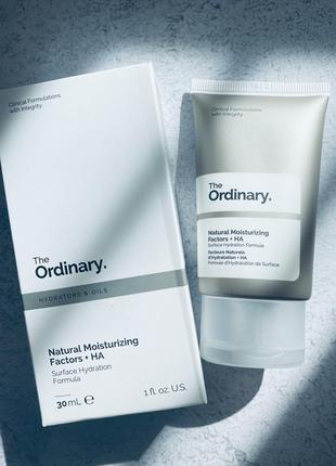 The ordinary увлажняющий крем natural moisturizing factors + ha1 фото