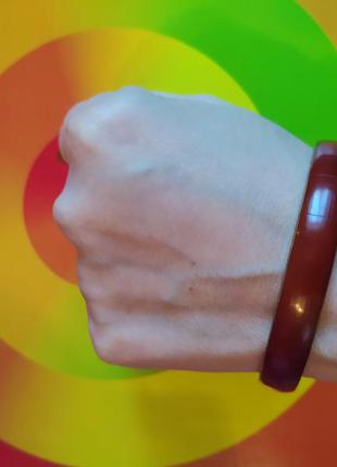 Вінтажний браслет з латуні і кістки