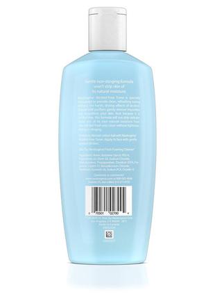 Американський тонік для обличчя neutrogena, без спирту alcohol-free toner2 фото