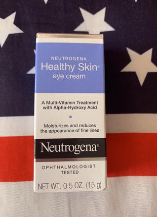 Американский крем для кожи вокруг глаз neutrogena healthy skin wrinkle eye cream7 фото