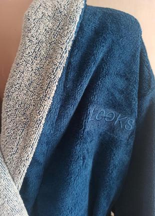 Шикарний подарунок махровий велюровий чоловічий халат looks by wolfgang joop німеччина m-l3 фото