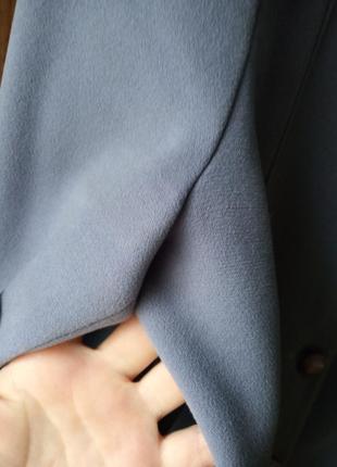 Великолепное теплое натуральное пальто лавандового цвета, тренд2 фото