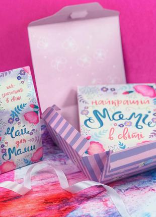 Подарочный набор "мамі" шоколад+кофе 2в1 / подарочный бокс box