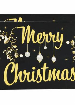 F1-00566, набор новогодних (рождественских) открыток с конвертами (10 шт) melinera, , разноцветный2 фото
