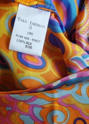 Летнее шелковое платье туника tara jarmon4 фото