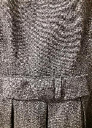 Брендовое  стильное новое платье р.14 от marks &spencer  в составе  шерсть винтажный стиль  ретро7 фото