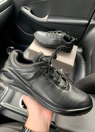 Чоловічі кросівки ecco soft 8 lx black