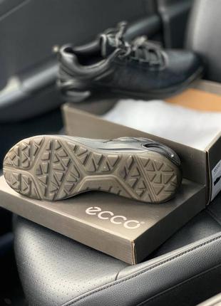 Мужские кроссовки  ecco soft 8 lx black5 фото